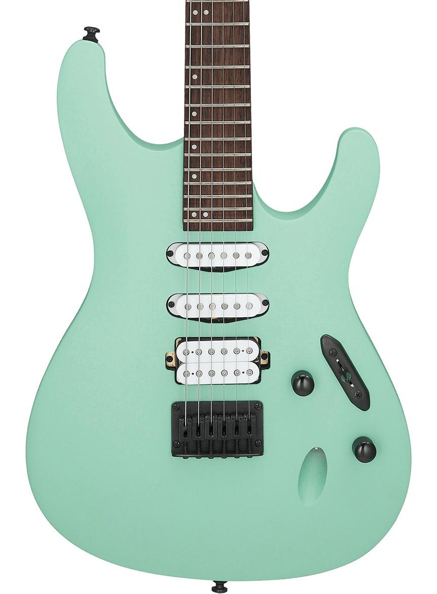 Ibanez S561-SFM AX Series Electric Guitar in Surf Green Matte - Image 1