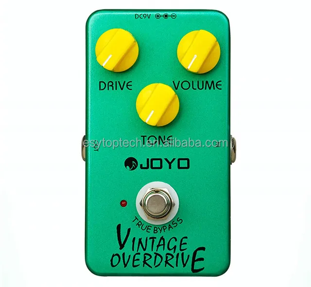 Joyo JF-01 Vintage Overdrive Guitar Effect Pedal With True Bypass