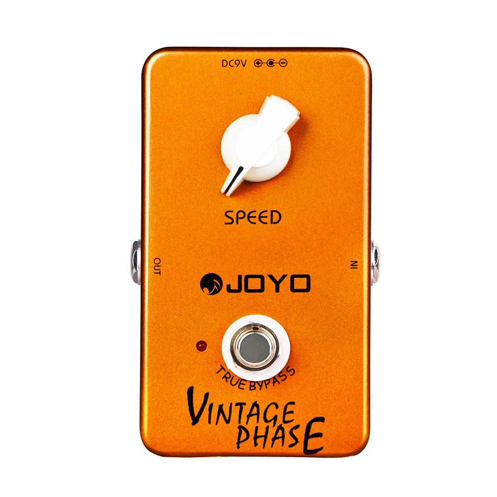 JOYO JF-06 Vintage Phaser Guitar Effect Pedal 70's Classic Phaser Sounds with Speed Control Knob Guitar Parts and Accessories