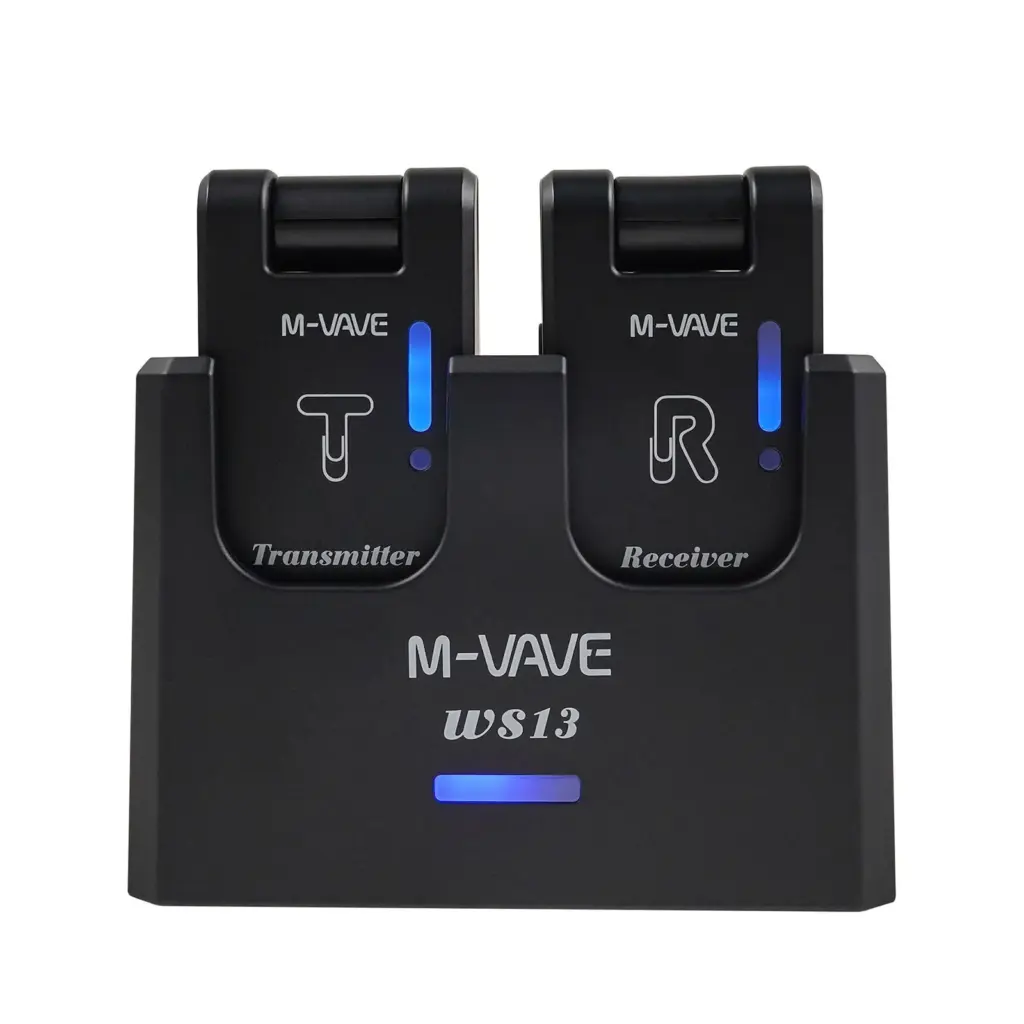M-VAVE WS13 5.8GHz Guitar Wireless Audio Transmission System Portable Audio Transmitter and Receiver