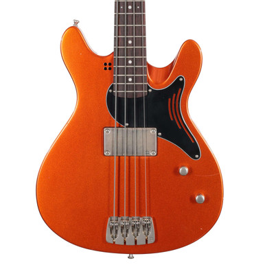 Sandberg Florence Short-Scale Bass Guitar in Aged Orange Metallic - Image 2