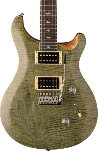 PRS SE Limited Edition Custom 24 Electric Guitar in Trampas Green - Image 2