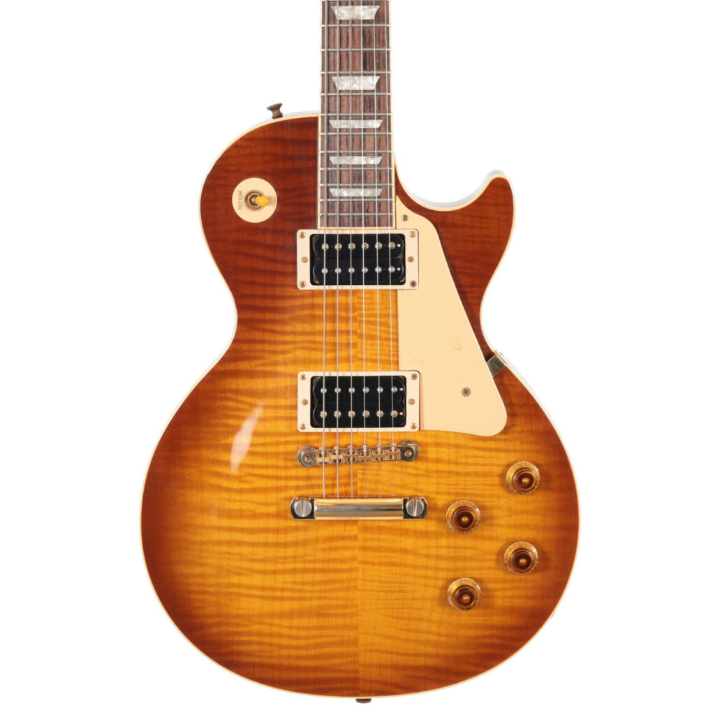 Second Hand Gibson USA Les Paul Jimmy Page Iced Tea #033