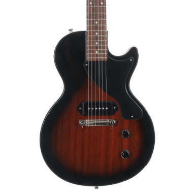 Second Hand Epiphone Les Paul Junior Electric Guitar In Tobacco Sunburst #112 - Image 2
