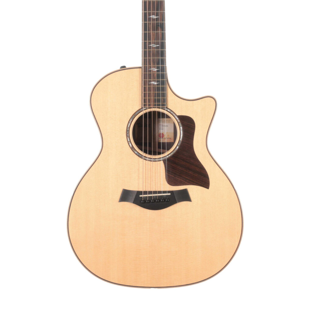 Second Hand Taylor 814ce ES-2 Electro Acoustic Guitar In Natural #128