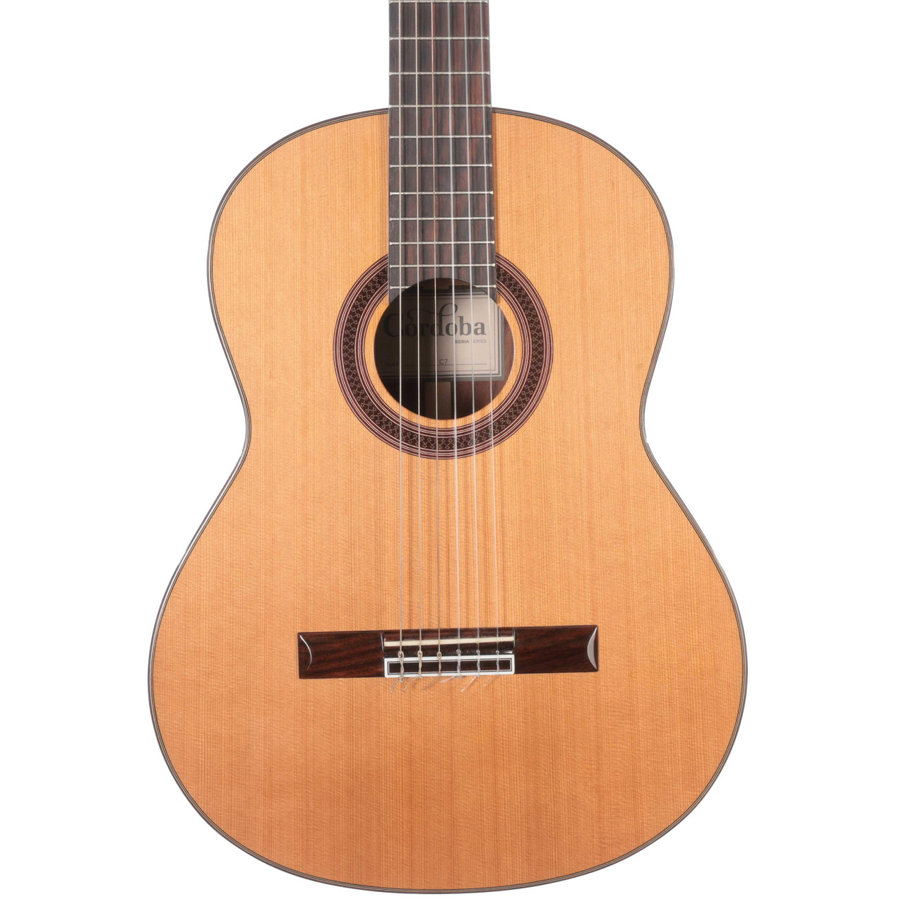 Second Hand Cordoba C7 Iberia Classical Guitar In Cedar Rosewood #133 - Image 1