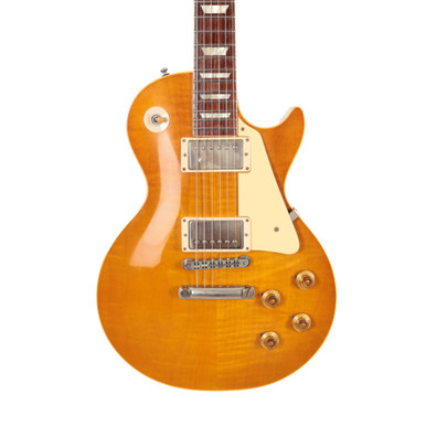 Second Hand Gibson Custom Shop 1958 Les Paul In Dirty Lemon Burst (2017 Reissue) #150 - Image 2