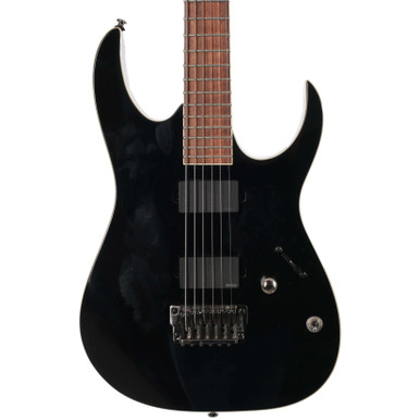 Second Hand Ibanez RGIB21-BK Baritone Electric Guitar In Black Flat #772 - Image 2