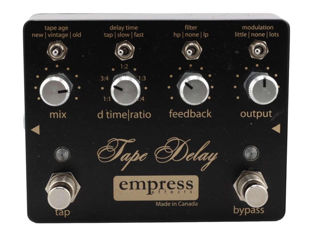 Second Hand Empress Audio Tape Delay Pedal #084