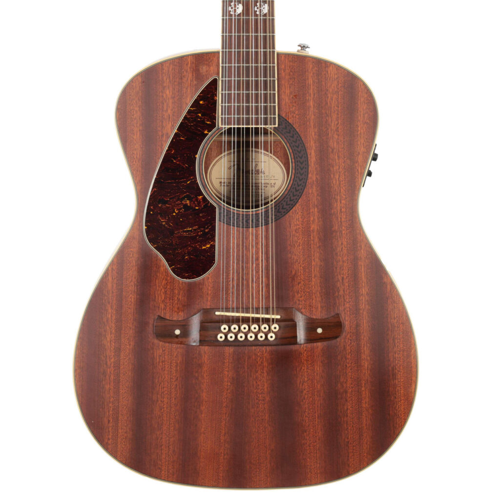 Second Hand Fender Tim Armstrong Hellcat 12 String Acoustic Guitar In Natural #022