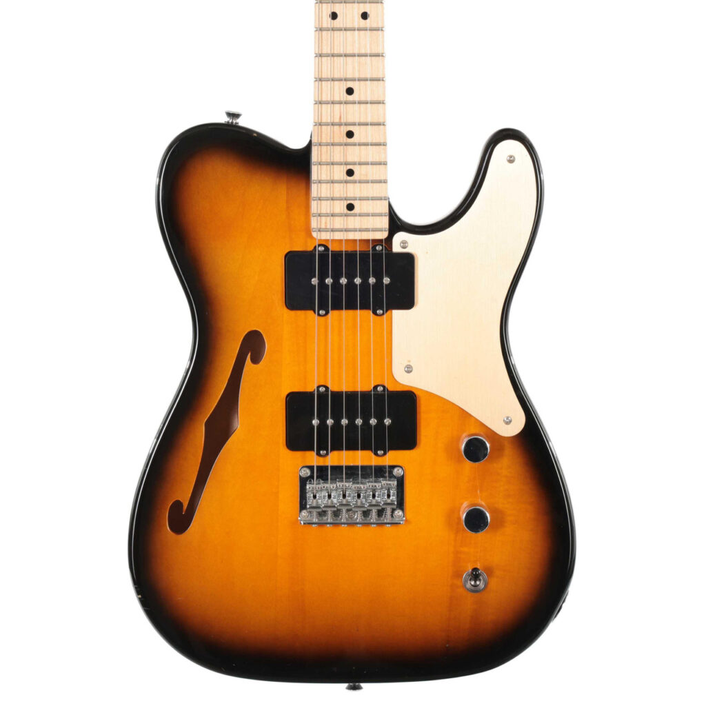 Second Hand Squier Paranormal Cabronita Telecaster In 2 Tone Sunburst #222