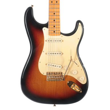 Second Hand Fender MIJ Traditional Stratocaster Electric Guitar In 3 Tone Sunburst #265 - Image 2