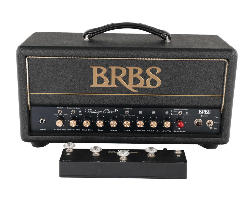 Second Hand BRBS Vintage Class 3+ Amp Head With Footswitch #298