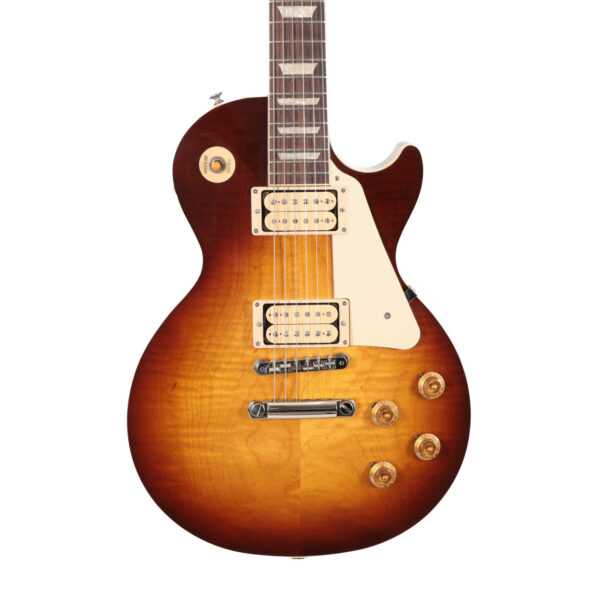 Second Hand Gibson Les Paul 50s Standard Double Trouble Electric Guitar In Bourbon Burst #324 - Image 1
