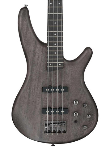 Ibanez SR280E-TKF SR-Series Bass Guitar in Transparent Black Flat - Image 2