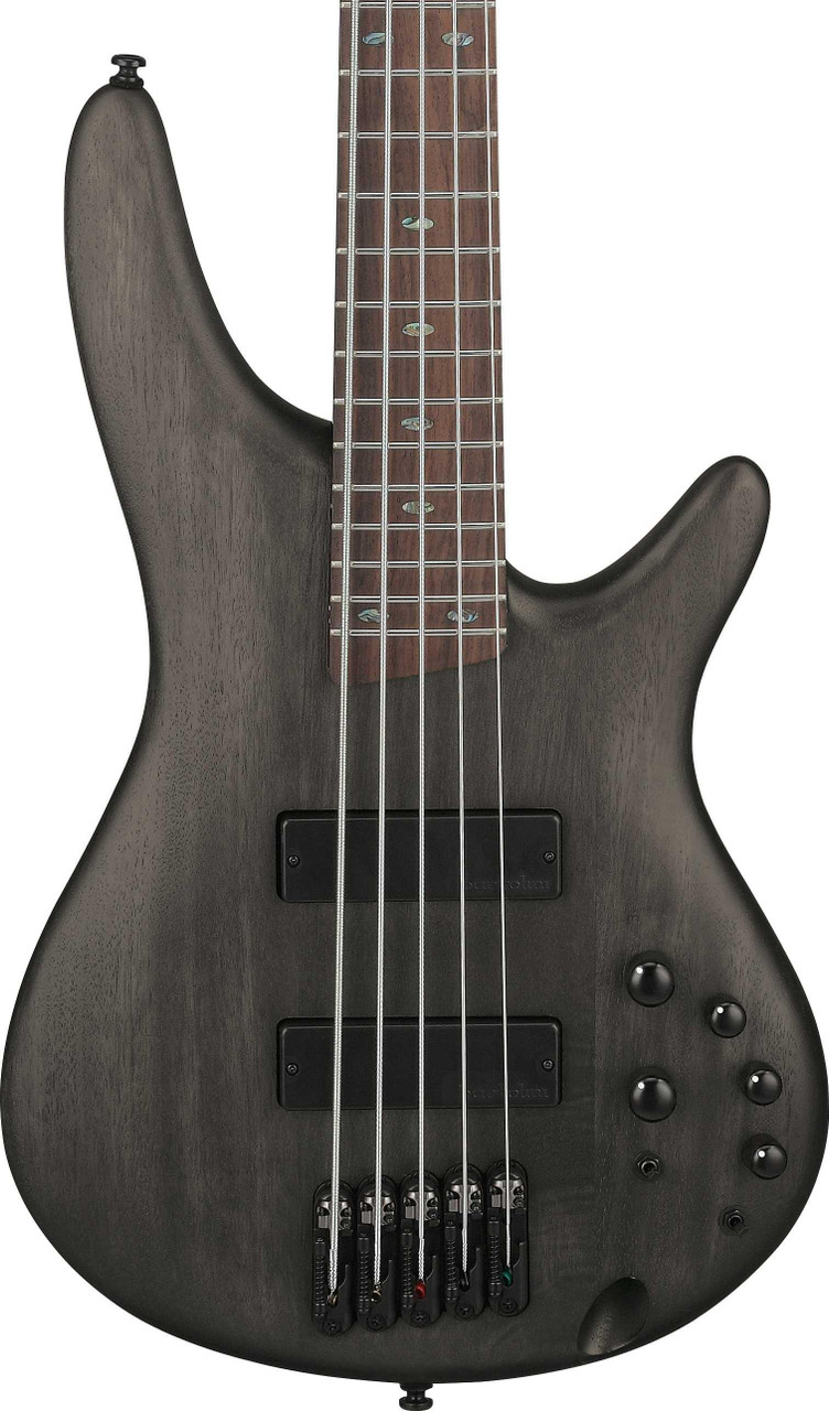 Ibanez SR500A-TGF SR-Series Bass Guitar in Transparent Gray Flat - Image 1