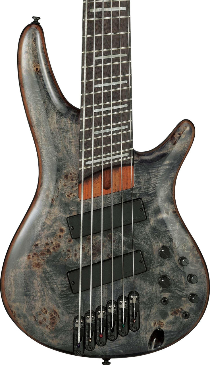 Ibanez SRMS806-DTW SR-Series Multi-Scale 6-String in Bass Guitar in Deep Twilight - Image 1