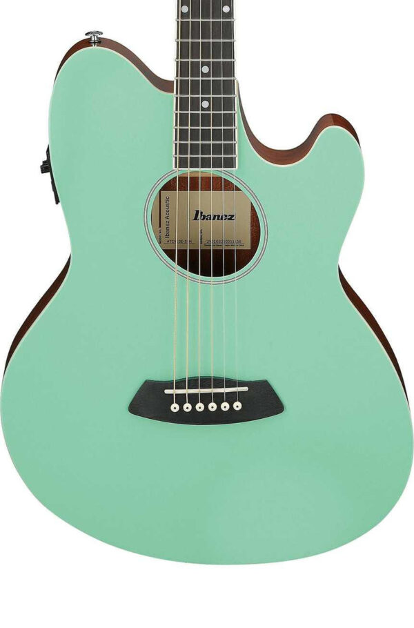 Ibanez TCY10E-SFH Talman Series Electro Acoustic Guitar in Seafoam Green - Image 1