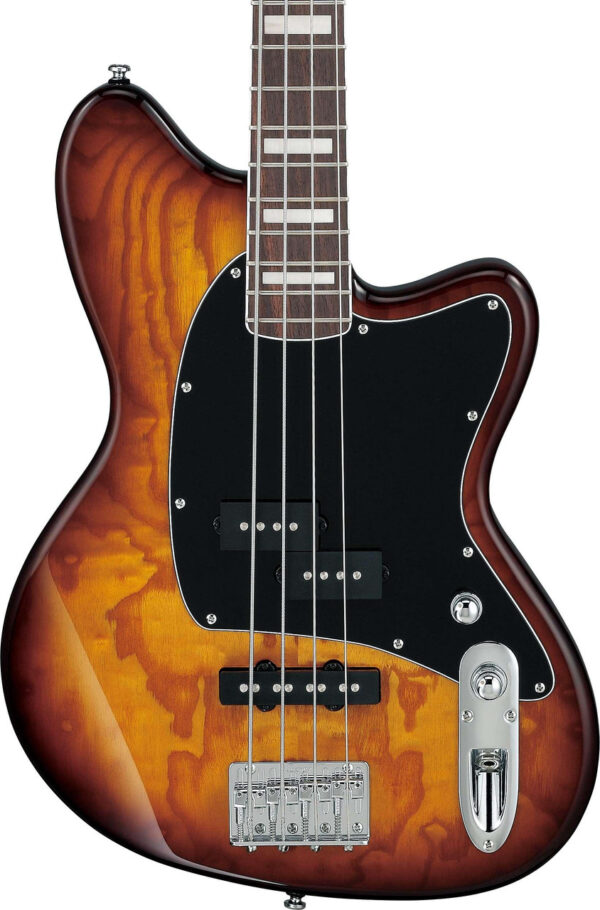 Ibanez TMB400TA-IAB Talman Bass Guitar in Iced Americano Burst - Image 1