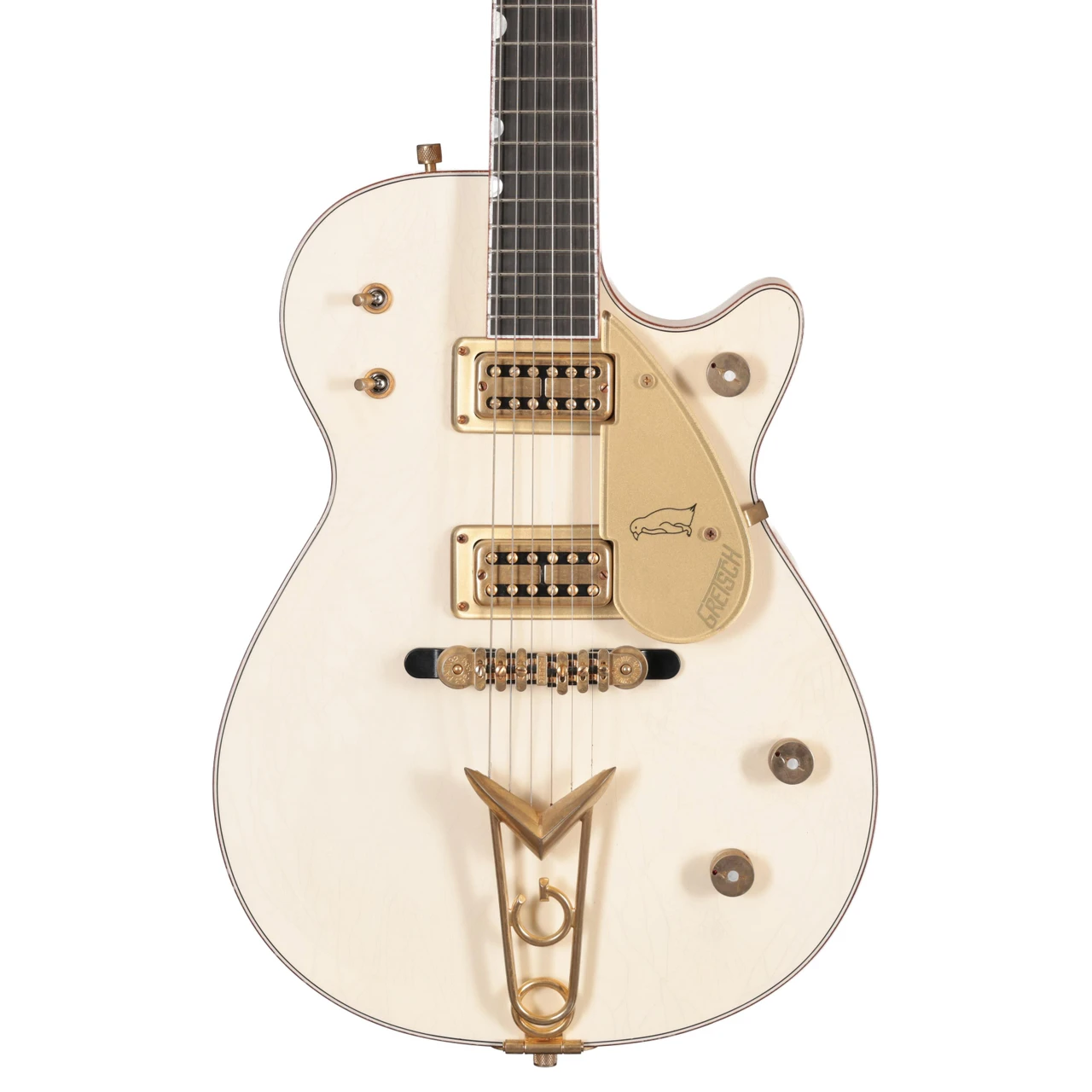 Gretsch Custom Shop G6134-58 Penguin Relic Electric Guitar in Aged White - Image 1