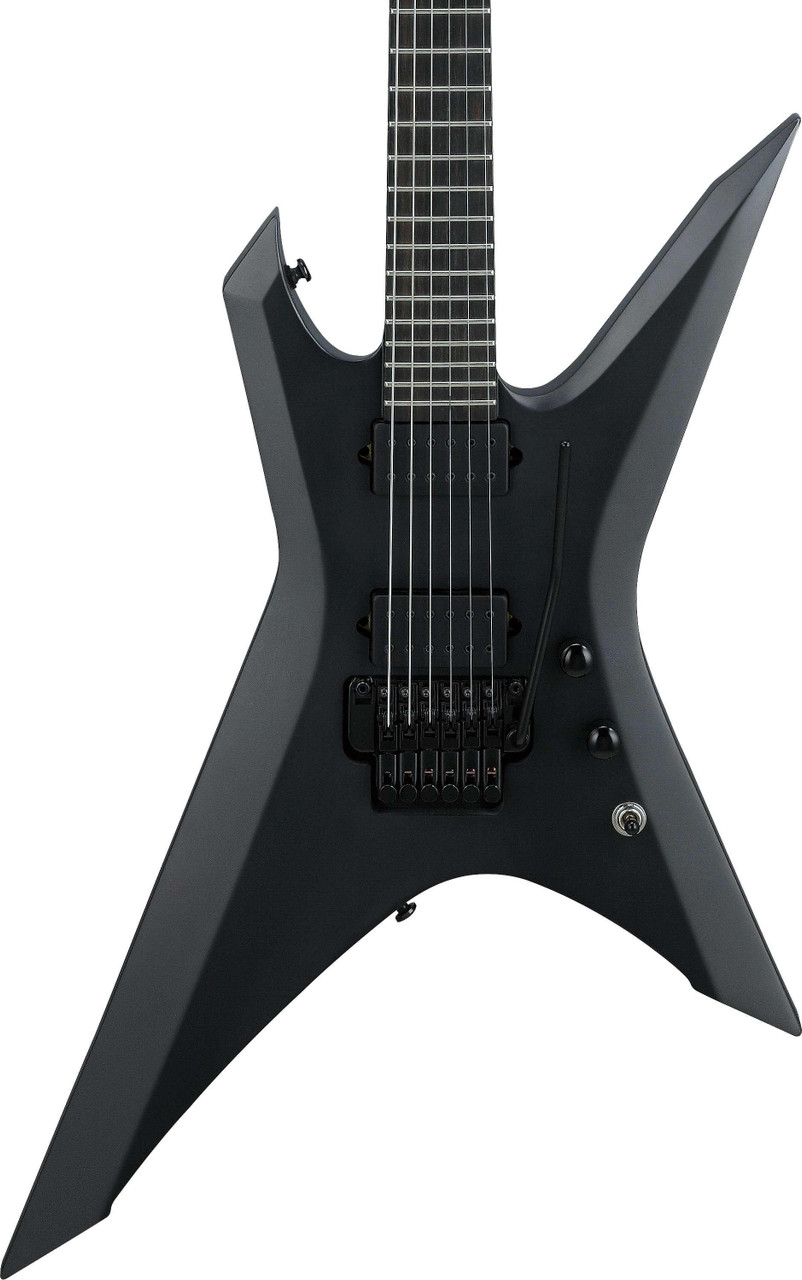 Ibanez XPTB620-BKF Iron Label Xiphos in Electric Guitar in Black Flat - Image 1