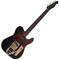 Fender Custom Shop LE Bow Tie Telecaster Custom Relic with Gold Hardware Black