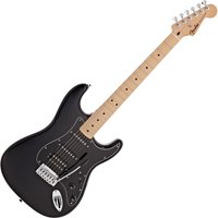 Fender Limited Edition Standard Stratocaster HSS Maple Fingerboard Black Pickguard Black