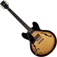 Gibson ES-335 Left Handed Vintage Burst #221230085