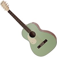 Hartwood Century Left-Handed Parlour Acoustic Guitar Mint Green