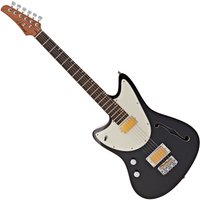 Hartwood Drifter Left-Handed Baritone Electric Guitar Black