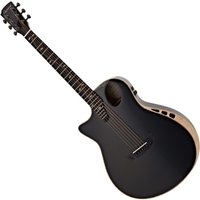 Hartwood Sonata-FX Left-Handed Thinline Electro-Acoustic Guitar Black