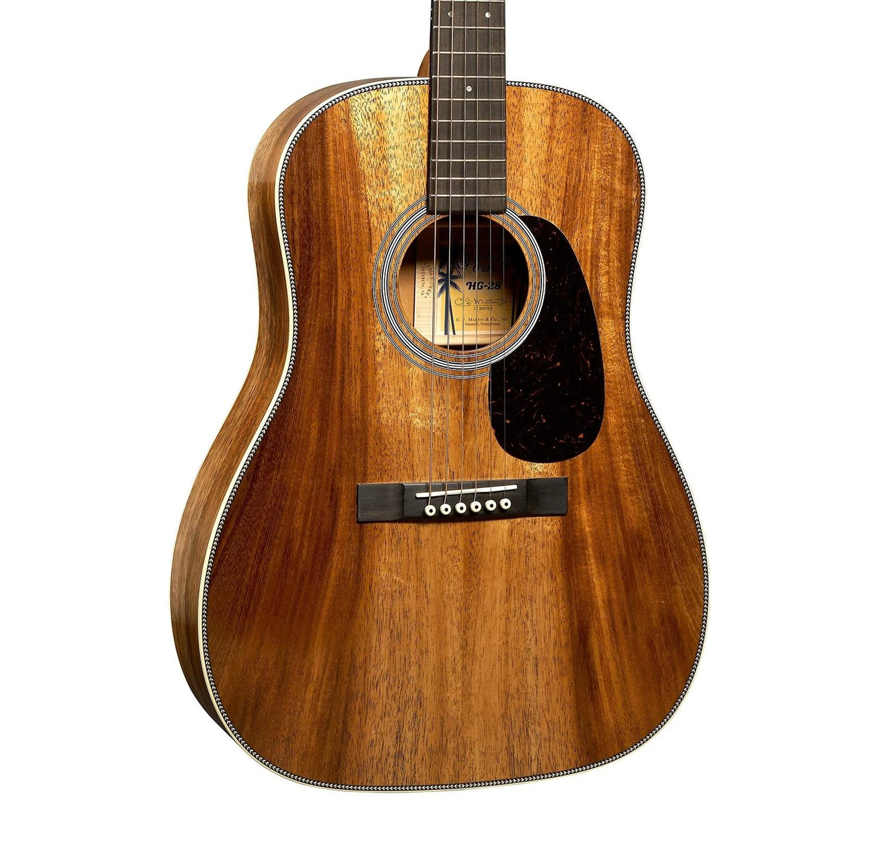 Martin O'ahu HG-28K2 Dreadnought Acoustic Guitar in Koa - Image 1