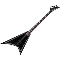 Jackson X Series RRB IV Rhoads Bass Black with White Pinstripes