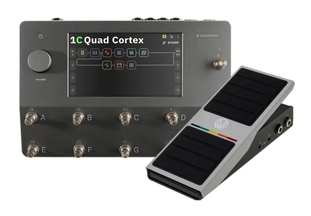 Neural DSP Quad Cortex with Walrus Audio Canvas Expression Pedal Bundle