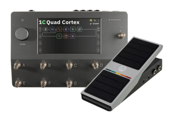 Neural DSP Quad Cortex with Walrus Audio Canvas Expression Pedal Bundle - Image 1